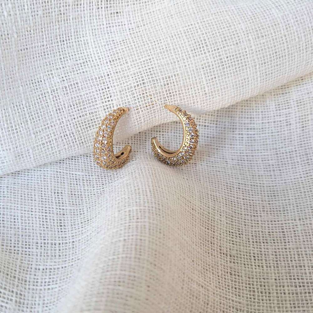 KYMOND & CO LUCIA SILVER EARRINGS main image 1