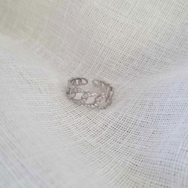 Sterling Silver Braid Style Ring