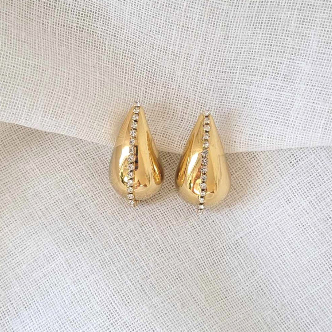 KATE Lux Statement Crystal Earrings 2 colours – Clutch Your Soul