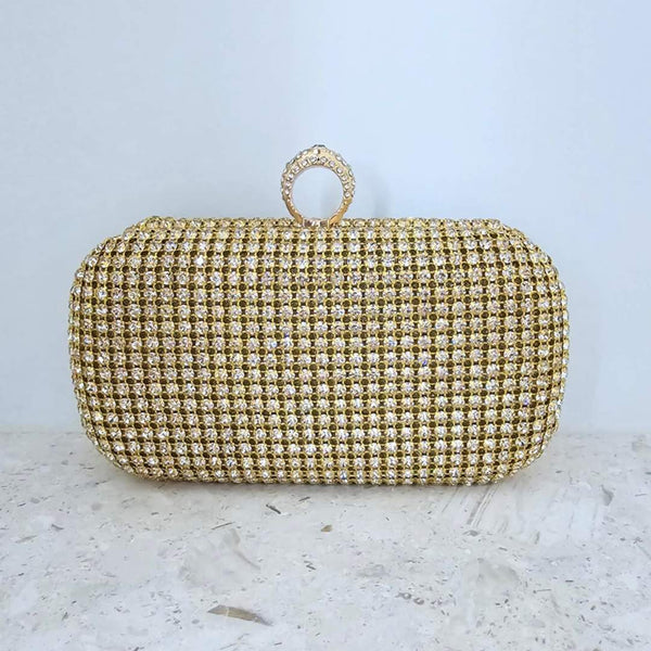 MIA Clutch Bag | Gold