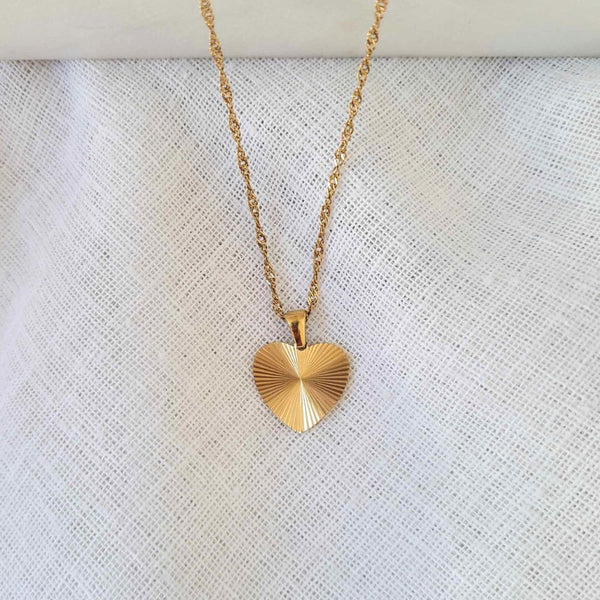 HEART Gold Necklace