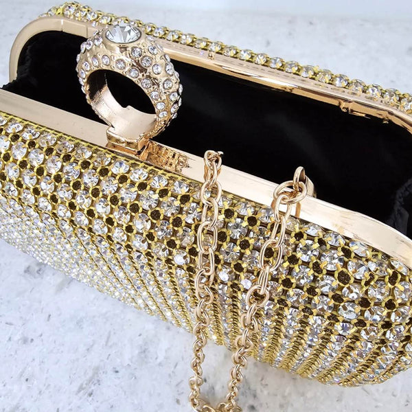 MIA Clutch Bag | Gold
