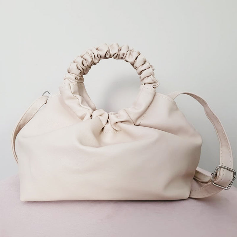 Clutch Your Soul Ava ivory cream handbag