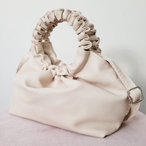 Clutch Your Soul Ava ivory cream handbag